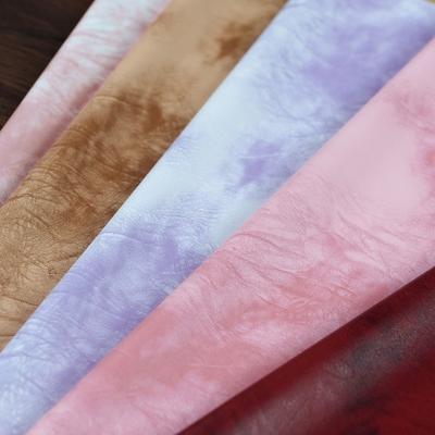 Modisches strukturiertes Ledergewebe Stoff Designerstoffe für DIY Stoffnähen Lederjacken Röcke Material Großhandel