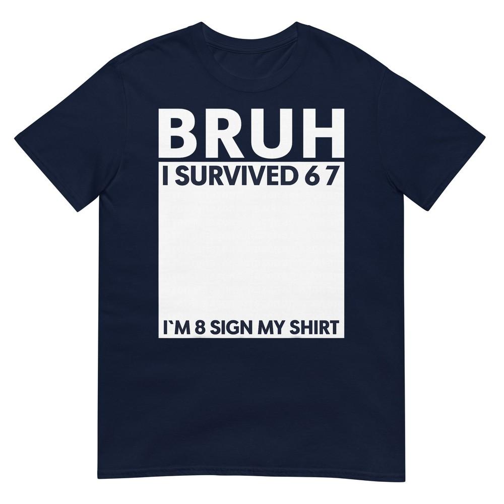 8th Birthday Boy Outfit Im 8 Year Old Bruh 6 7 Birthday Tshirt S