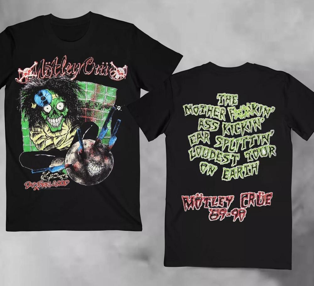 VINTAGE 80. léta Motley Crue Dr Feelgood Tour Kapela Tričko