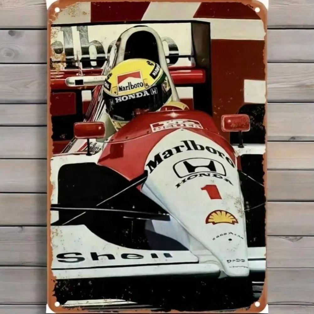 Vintage Floral Metal Wall Art Motivational Sign Home Decor