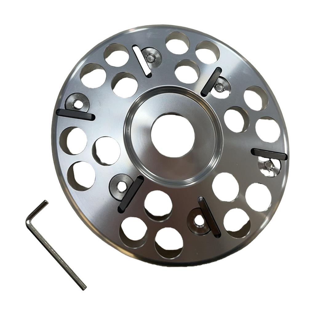 Professional 6 Blade Livestock Hoof Trimming Disc 120mm Alloy Cutting Wheel for Cattle Care & Farm Maintenance Tool