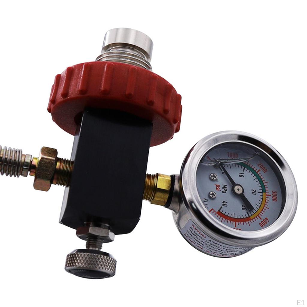 Durable Scuba Tank Refill Adapter with Extended Hose for Easy Filling