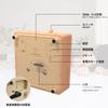 Cute Digital Alarm Clock for Children, Wooden Table Clock, Music Box Clock, "Carrying You" Train Toy, Automatic Rotation, Children's Day Gift, Present