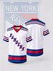 New York Rangers Style Ice Hockey Jersey Miller Panarin Trocheck Fox Shesterkin Men’s Breathable Stitched Sports Fan Shirt