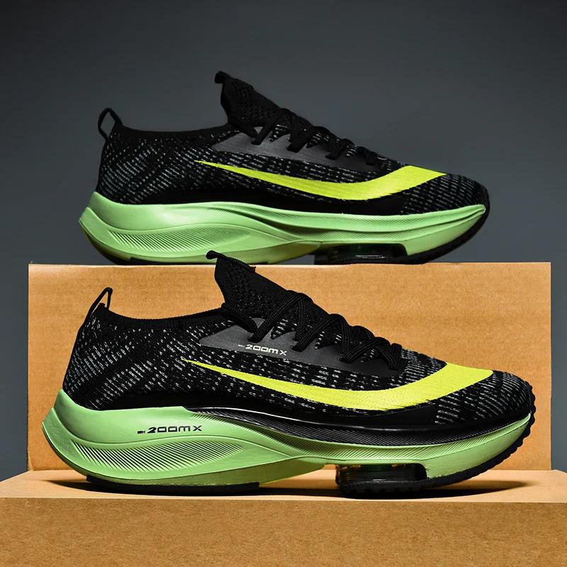 New 2024 Men Running Shoes Breathable Outdoor Sports Shoes Lightweight Sneakers for Men Comfortable Athletic Training Footwear