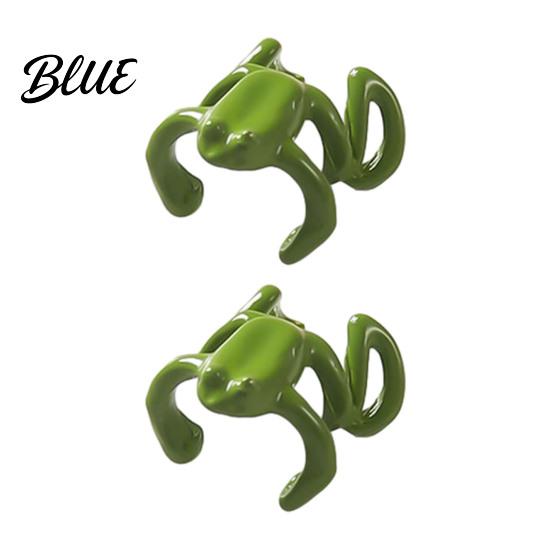 Frog Design Ear Jewelry 36925 Pairs Frog-Shaped Earrings Clip-On Functionality