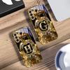 High-End goldener Buchstabe 'F' Für Samsung Galaxy S20 FE S21 S22 S23 Plus S24 Ultra 25Ultra S21+ S9+ S22Plus Goldene Glas-Handyhülle