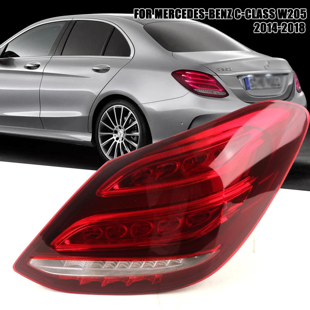 Compatible Mercedes-Benz C-Class 2015 Brake Tail Lights W205 LED Material