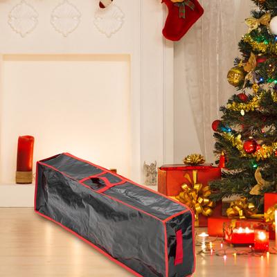 Bolsa de Almacenamiento para Árbol de Navidad con Asa Reforzada Cierre de Cremallera Gran Capacidad Impermeable Plegable
