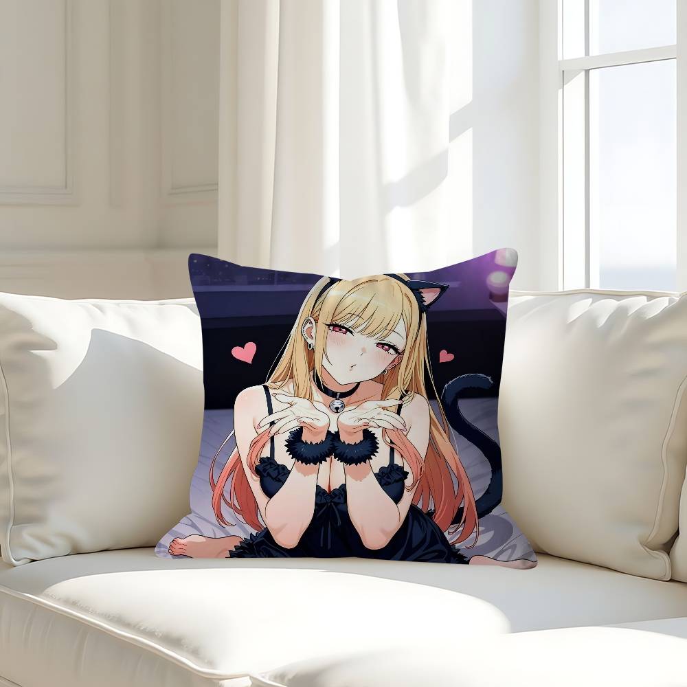 Marin Kitagawa Cushion Cover Decorative Pillow Sofa Home Decor Case Pillow Cases