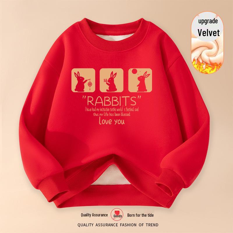 2025 Boys' Stylish Autumn Pullover Sweatshirt - Long Sleeve Round Neck Top for Middle and Big Kids