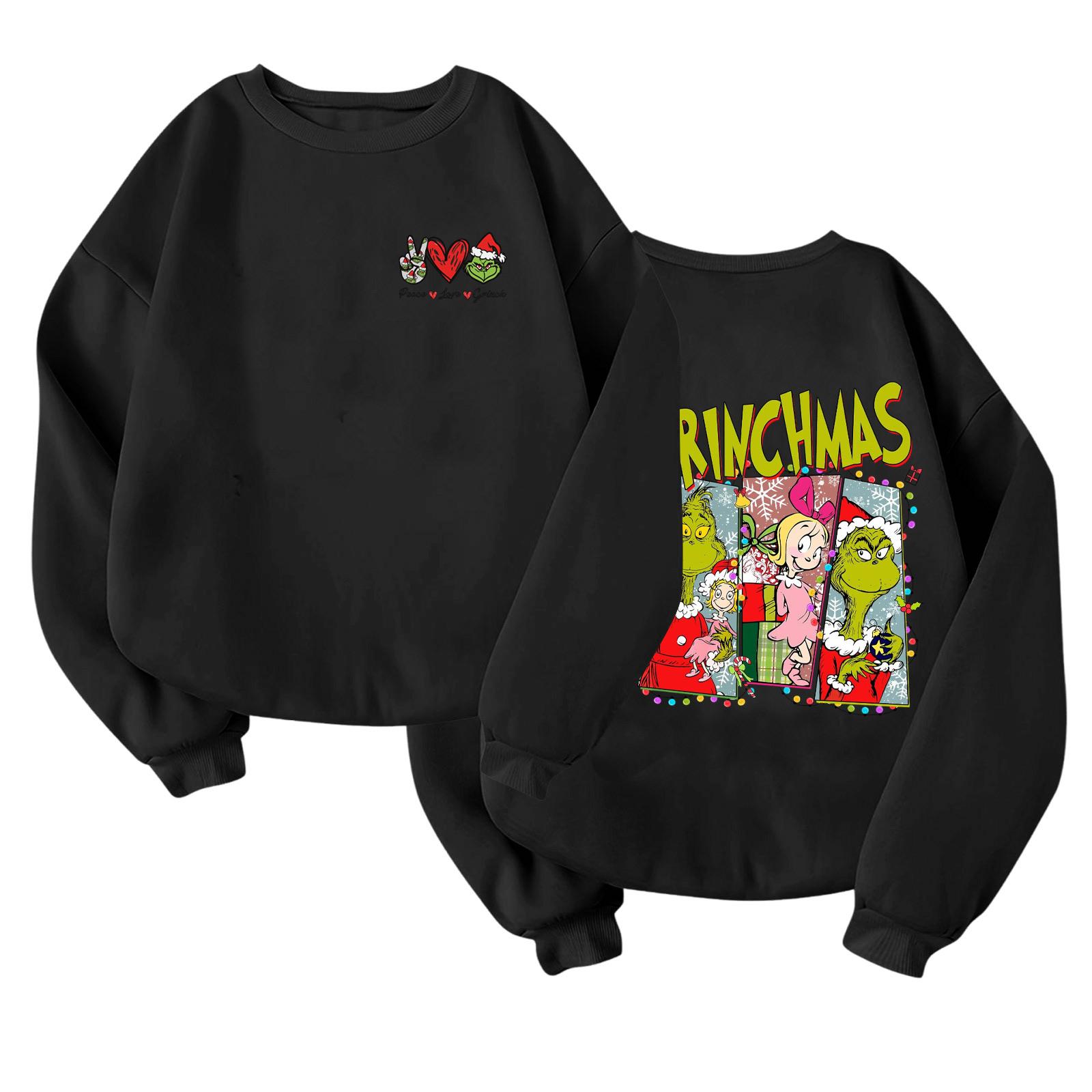 

Детский модный легкий пуловер с длинным рукавом и круглым вырезом с карманами, пуловер с принтом 100