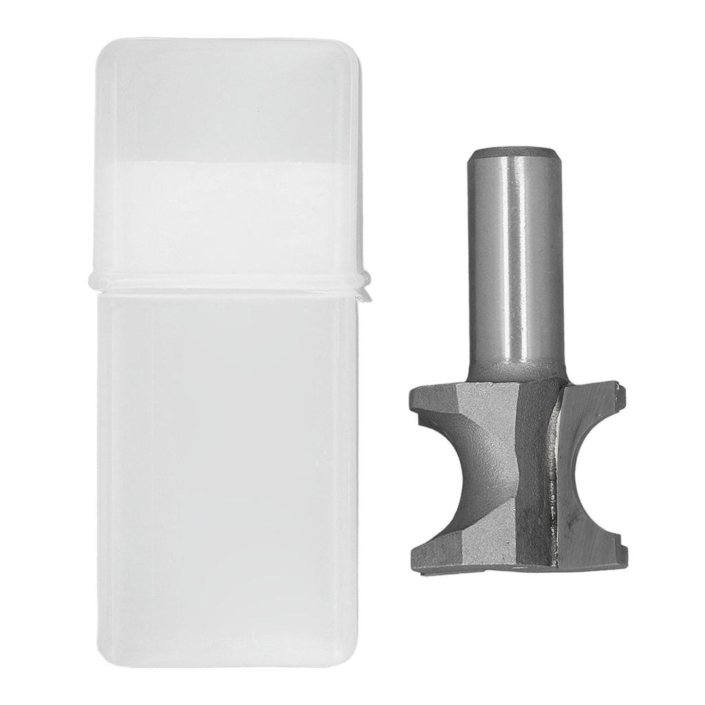 Freza semicirculară cu coadă de 12 inch, bit de tăiere cu rază bullnose pentru profilat și finisat