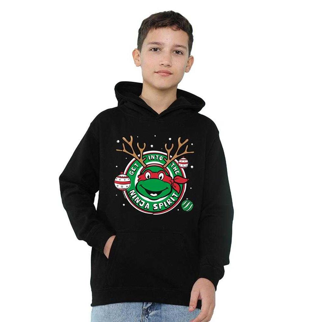 Teenage Mutant Ninja Turtles Childrens/Kids Get Into The Ninja Spirit Pullover Hoodie