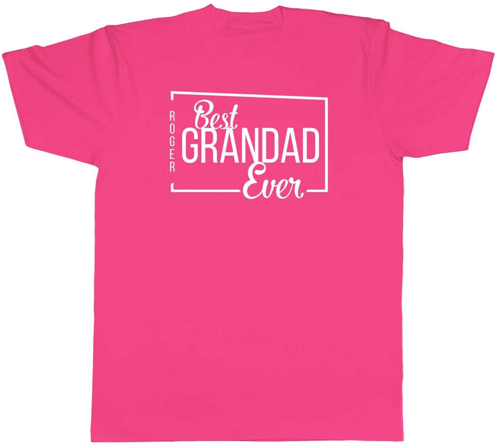 Personalised Best Grandad Ever Unisexs Unisex TShirt Tee