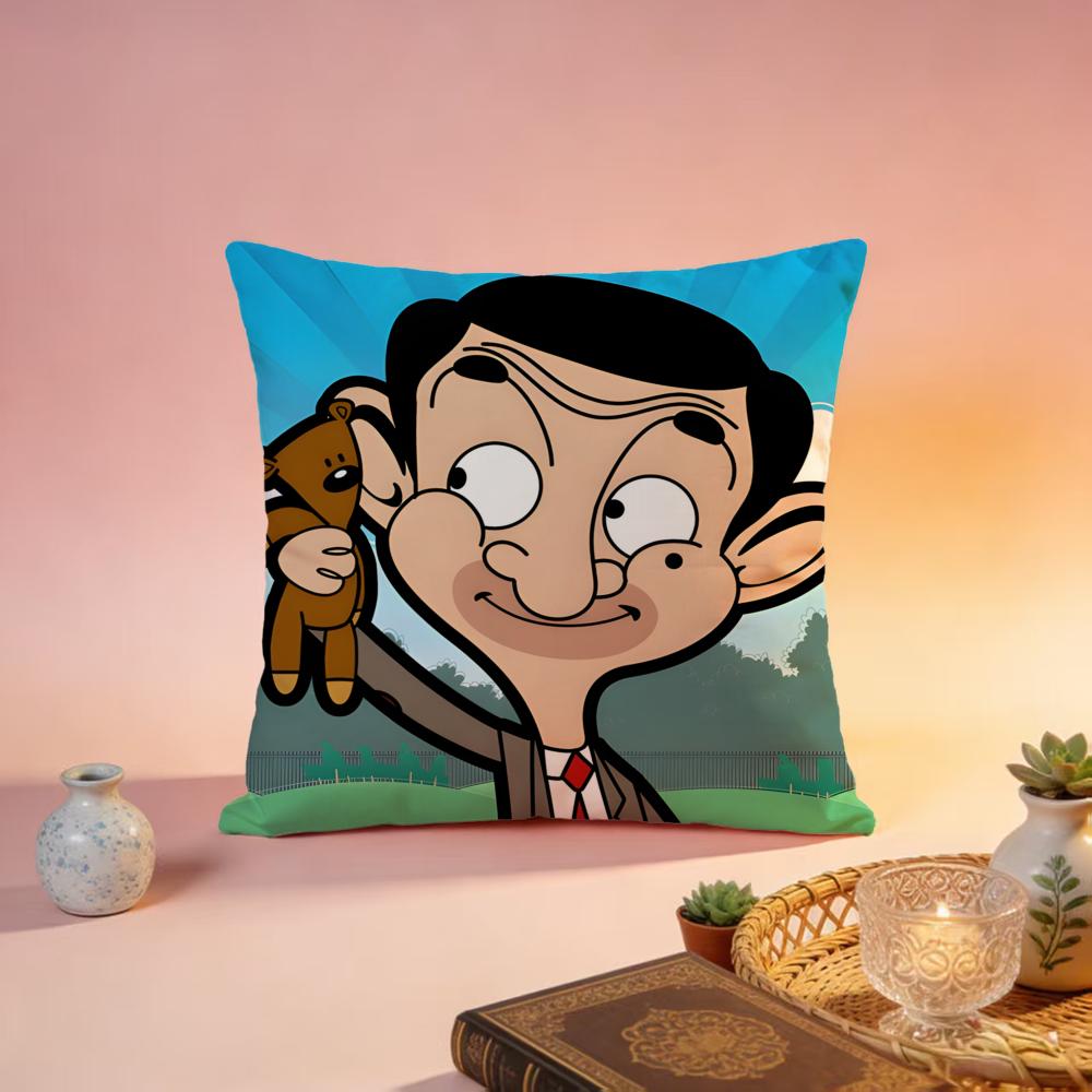 

Hot MMr Beanful Cushion Cover Premium SkinFriendly Pillow Case MultiPurpose for Home Office Travel 30X30cm
