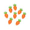 10 Stück/Los Niedliche Gemüse-Früchte Harz-Anhänger Kirsche Orange Erdbeere Halskette Armband Anhänger Für DIY Schmuckherstellung Zubehör