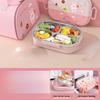 Student Insulated Lunch Box with Rabbit Design