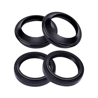 High-performance Front Fork Shock Oil Seal and Dust Seal Set 41mm X 53mm X 8/10.5mm Lightweight Auto Accessoires 2 Pack