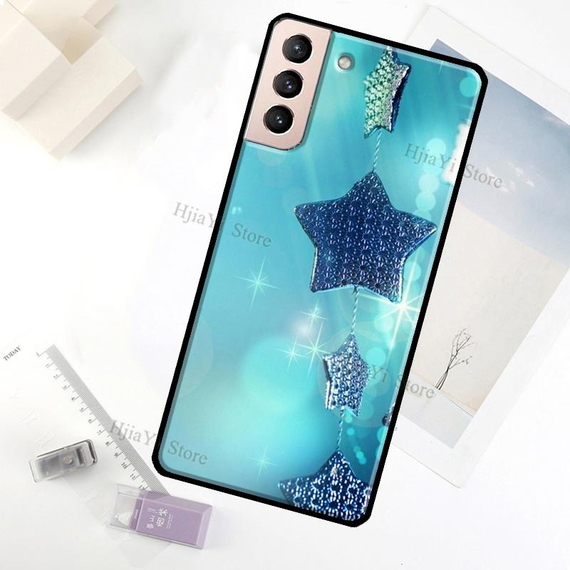 Bright Stars Art Case For Samsung Galaxy S23 Ultra Note 20 10 S9 S10 Plus S20 S21 FE S22 Ultra Phone Cover