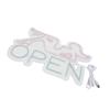 Wall LED Neon Sign USB Powered Acrylic Light Board for Store Club Bar Party Pinkish Woman Blue Open