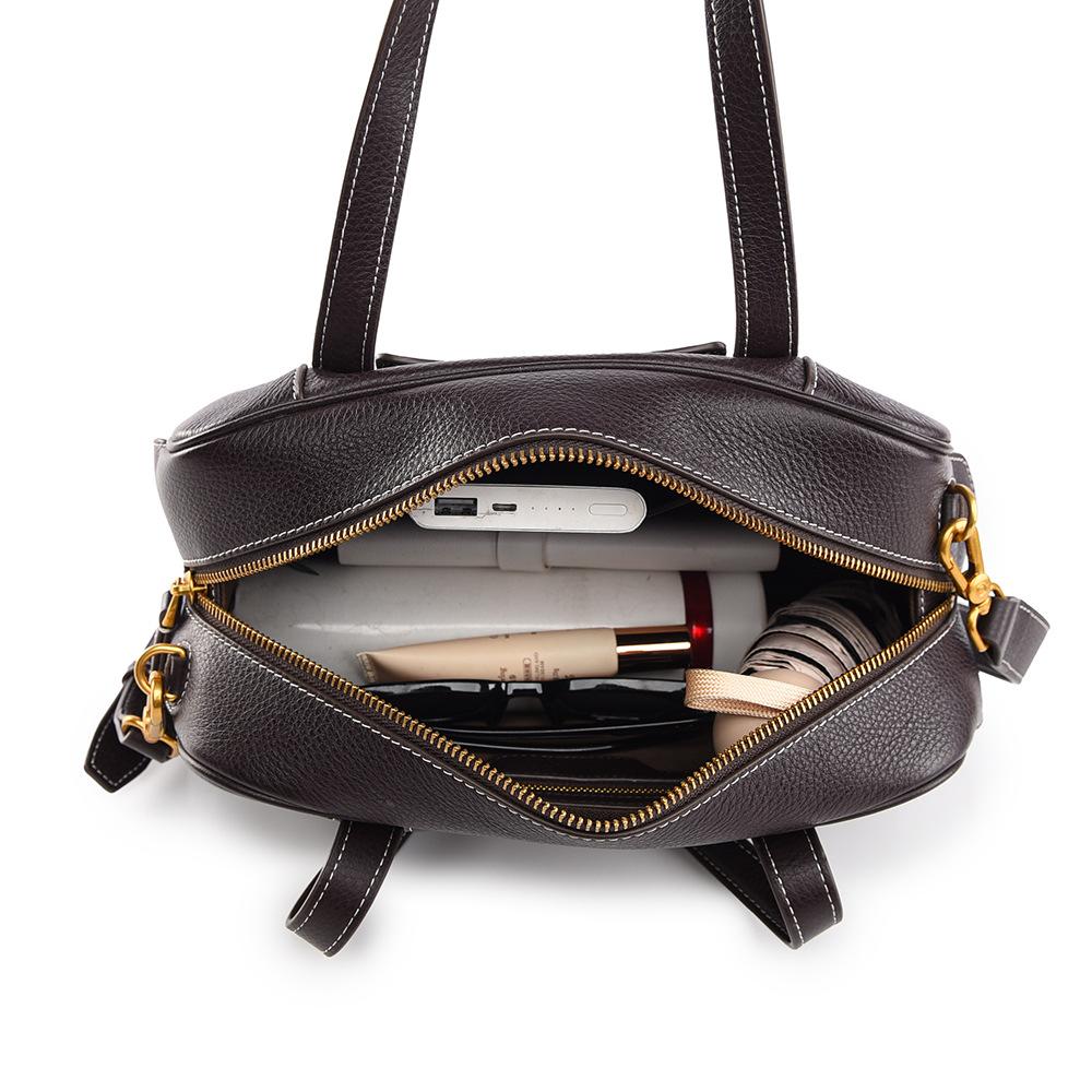 Handbag Fashion Retro Women's Bag Simple Large Capacity Commuting Tote Bag New High-end Feel Bag