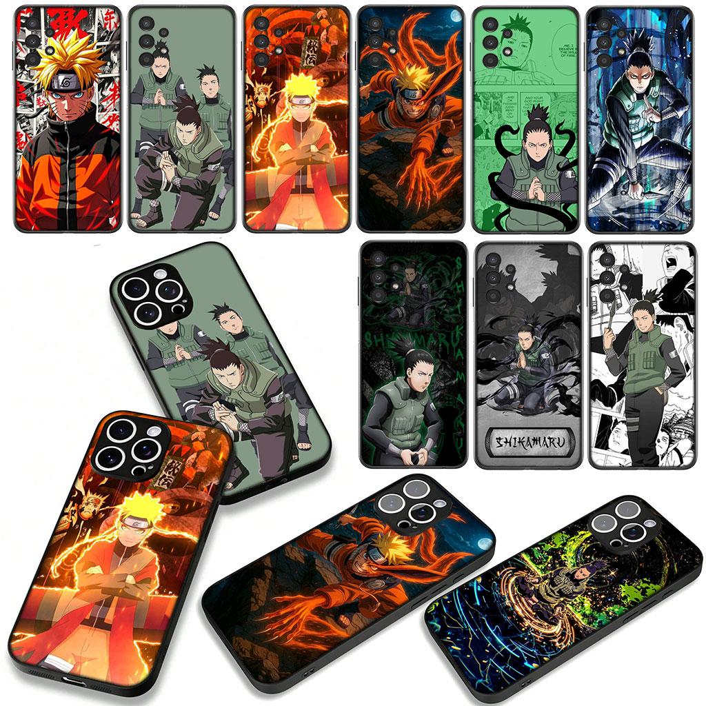 Cover for Apple iPhone 16 15 14 Plus 13 12 Mini 17 Pro Max + ProMax 16E Air 16+ 15+ Phone Case Anime Nara Shikamaru Narutos