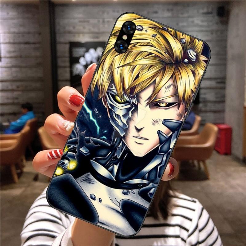 

Чехол для телефона One Punch Man Genos для Xiaomi Mi 12 11T 10T 9T Lite Pro Ultra Note 10 Poco F3 F4 X4 GT, мягкий черный чехол для телефона Xiaomi POCO M3 Pro