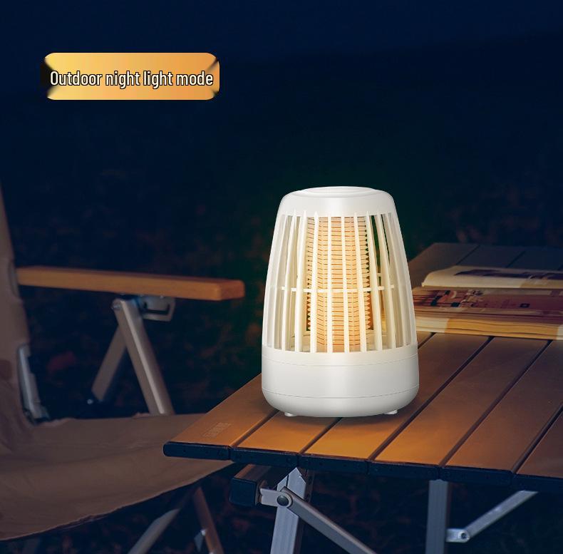 USB Wall-Mountable Night Light & Mosquito Killer Lamp for Bedroom