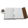 Leather Journal Heart- Writing Notebook Handmade Leather Bound Daily Notepads For Best Gift for Art , Travel Diary