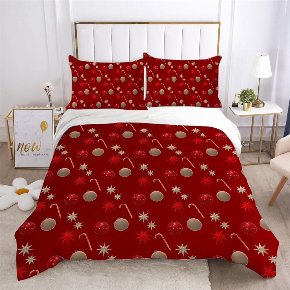 Duvet Cover Merry Christmas Home Bedspreads King Size Comforter Cover Lovely Bedding Suits Children Bedding Sets