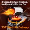 Vehicle Heating Cooling Fan Windshield Defogger Demister Defroster Car Heater Self Adhesive Electric Heater Cooling Fan