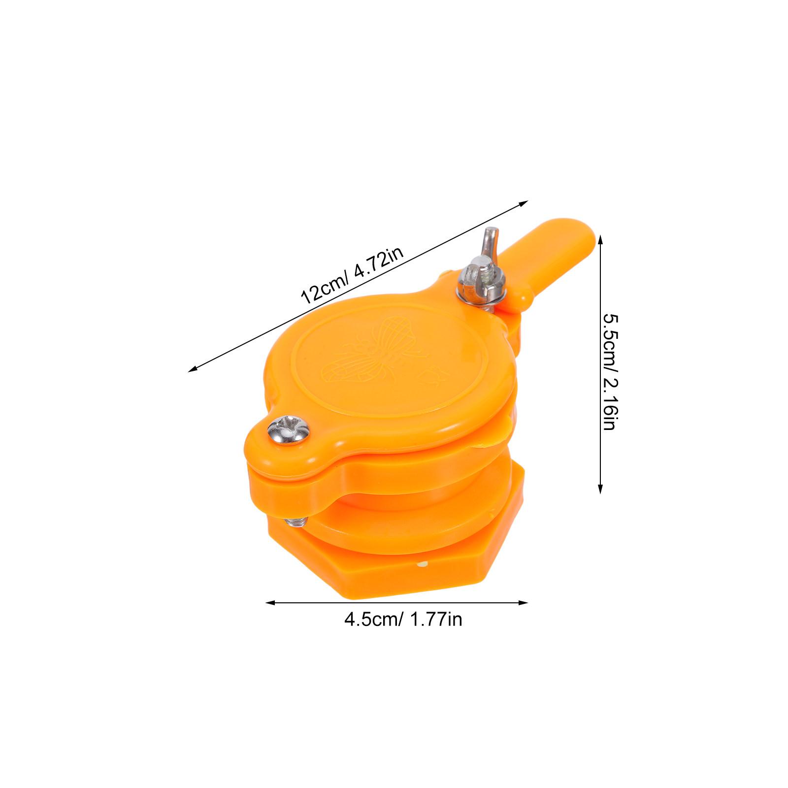 

Honey Gate Valve Nylon Bucket Tap Valve Extraction Tool Accessories for Beekeeping Bottling Dispensing Food Grade Honey Gate