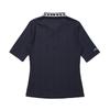 MALBON GOLF Logo Point Color T-Shirt Navy (Woman)