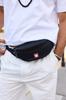 Sports Waist Bag with a Patriotic Emblem