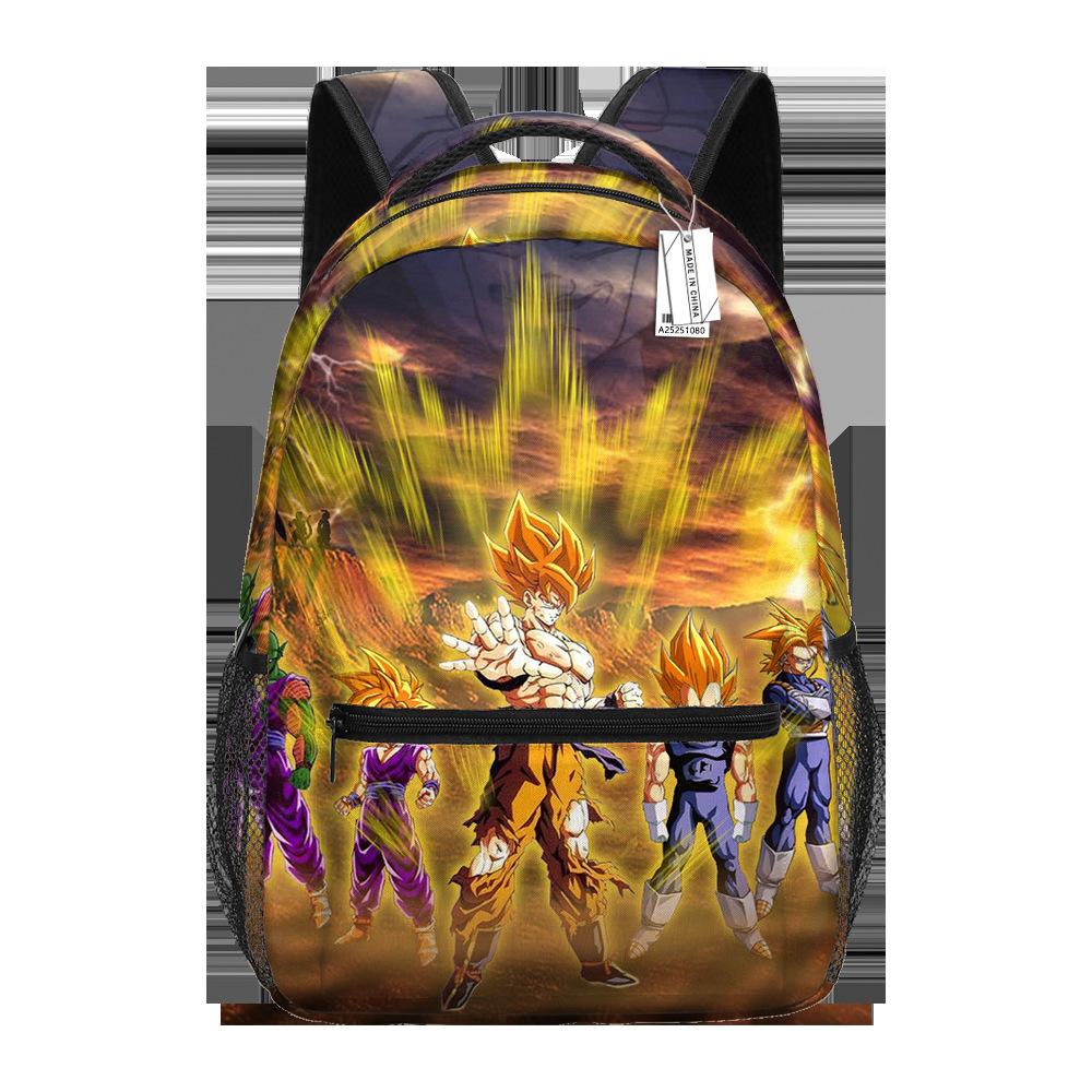 Dragon Ball Dragon Ball Student Backpack Primary And Secondary School Schoolbag Children'S Backpack Cartoon Animation Backpack