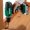 Makita MDF003DSX Rechargeable Driver 18V with Battery and Green Drill, 1.5Ah, Charger,