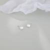 Love Everyday Heart Geometric Earrings for Women Small Personalized Earrings High-end