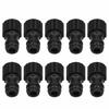 10PCS ABS Nipple Connector Female Thread Quick Connector Water Pump Connection