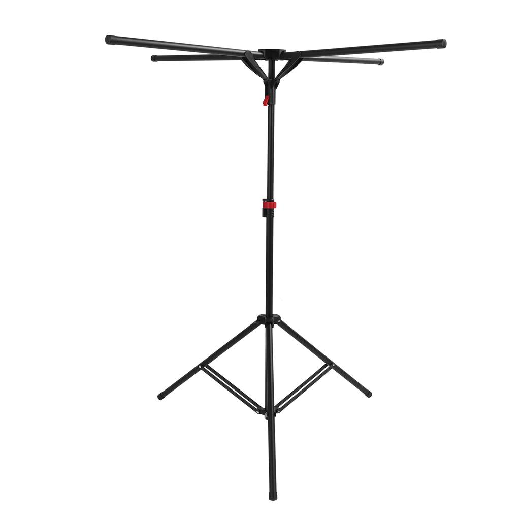 Tripod Clothes Drying Rack Carbon Steel Foldable Windproof Portable Floor Standing Laundry Drying Rack for Indoor Apartment Balcony