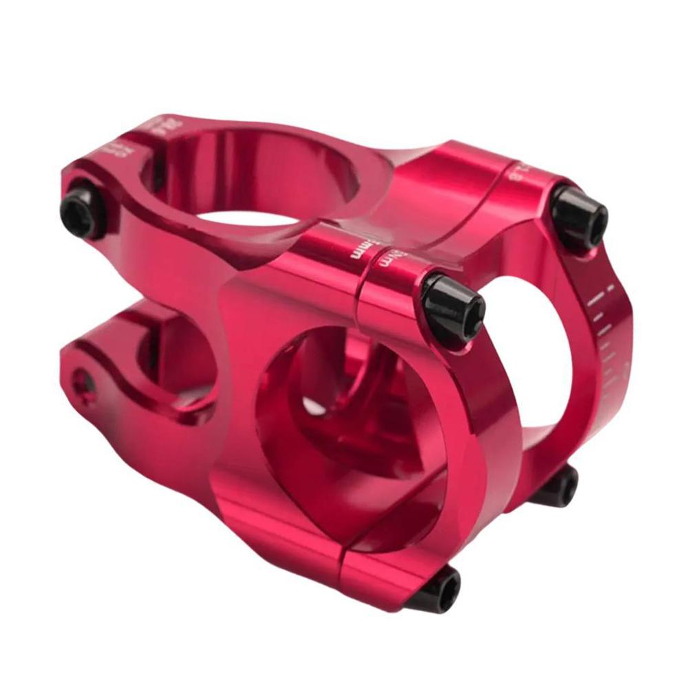 1 Set Bike Stem CNC 31.8x35MM Ultralight Aluminum Alloy Stem Downhill Stem Hollow Out Replace Practical Accessories