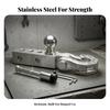 Off Outdoor Vehicle Retrieval Stainless Steel Tow Hitch Hook