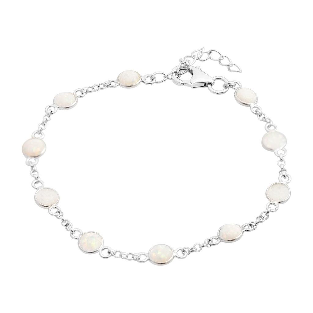 צמיד כסף עם אופל 2.415 קראט, משקל המוצר 2.59 גרם (2152828)