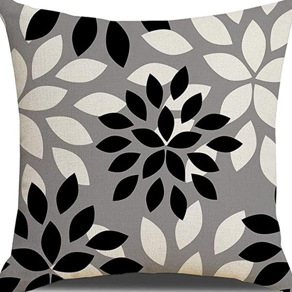 Popular Simple Abstract Geometric Pillow Case Nordic Morandi Home Sofa Car Cushion Cover