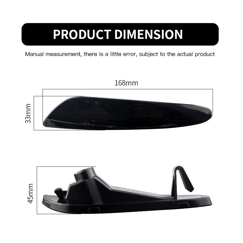OEM#: 2118200121 Front Bumper Side Marker Lights Smoked Lens For 2003-2006 Mercedes-BENZ W211 E-Class E320 E350 E500 E55 AMG