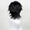 Parrucca Hunch Cos Nera - Capelli Corti Freschi con Copricapo Integrale - Parrucche Adatte per Cosplay Anime o Quotidiani