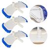 Swimming Pool Cleaning Brush Flexible Pool Suction Vacuum Head Brush Curved Cleaning Brush Lightweight for Fountain Pool
