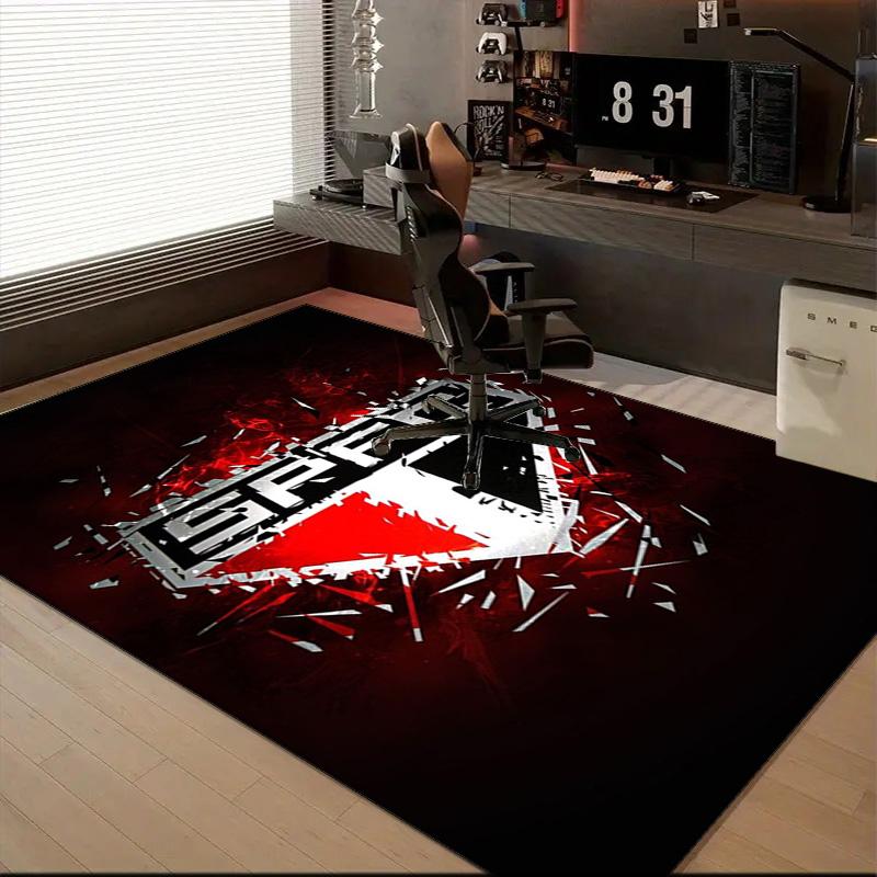 Pau-lo Fc Emblem Printed Office Carpet Chair Cushion  Entryway Rug, Rugs for Living Room, Bedroom Christmas gifts