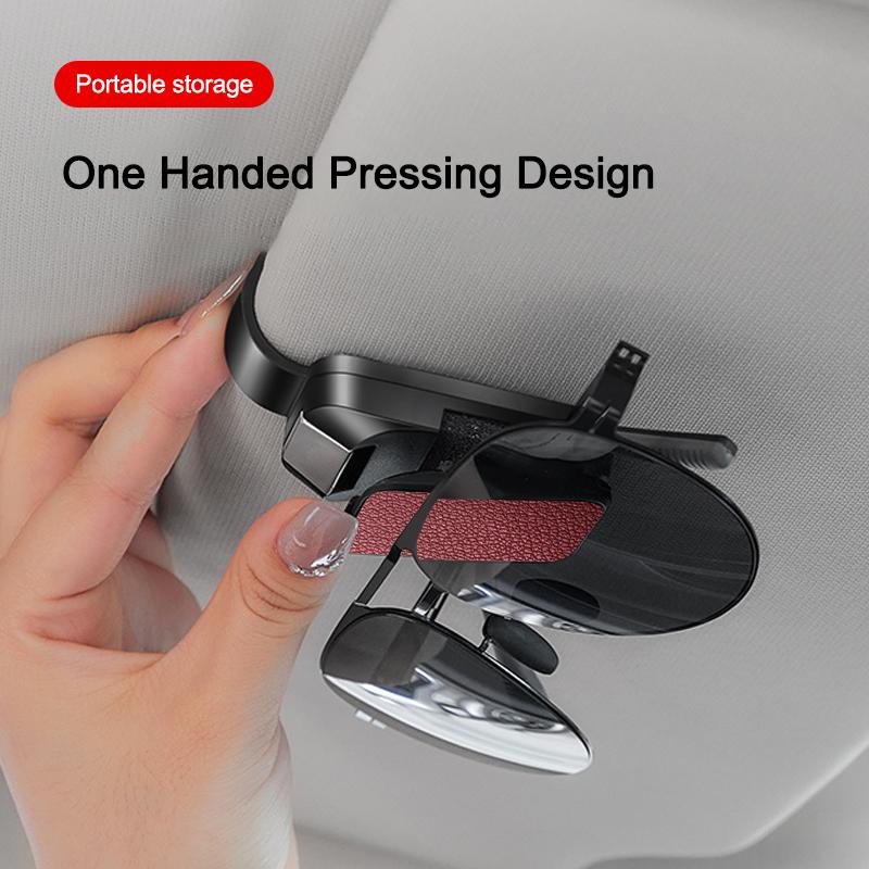 BBJE7 Car Sun Visor Eyeglasses Holder For BMW 1 3 5 7 Series X1 X3 X4 X5 F10 F15 F16 F20 F30 F18 F25 M3 M5 E34 E30 E36 Sunglasses Clip