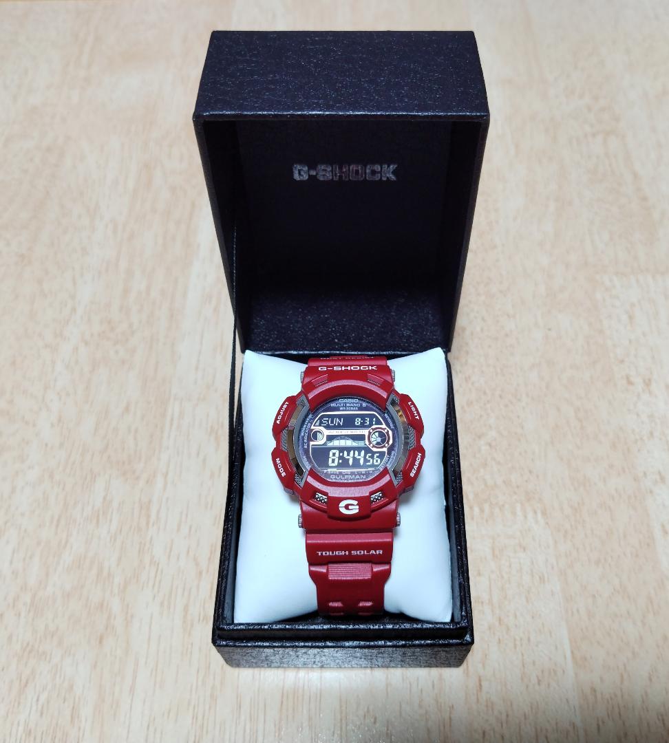 

[USED] CASIO G-SHOCK GW-9110RD Gulfman Radio-Controlled Solar Watch